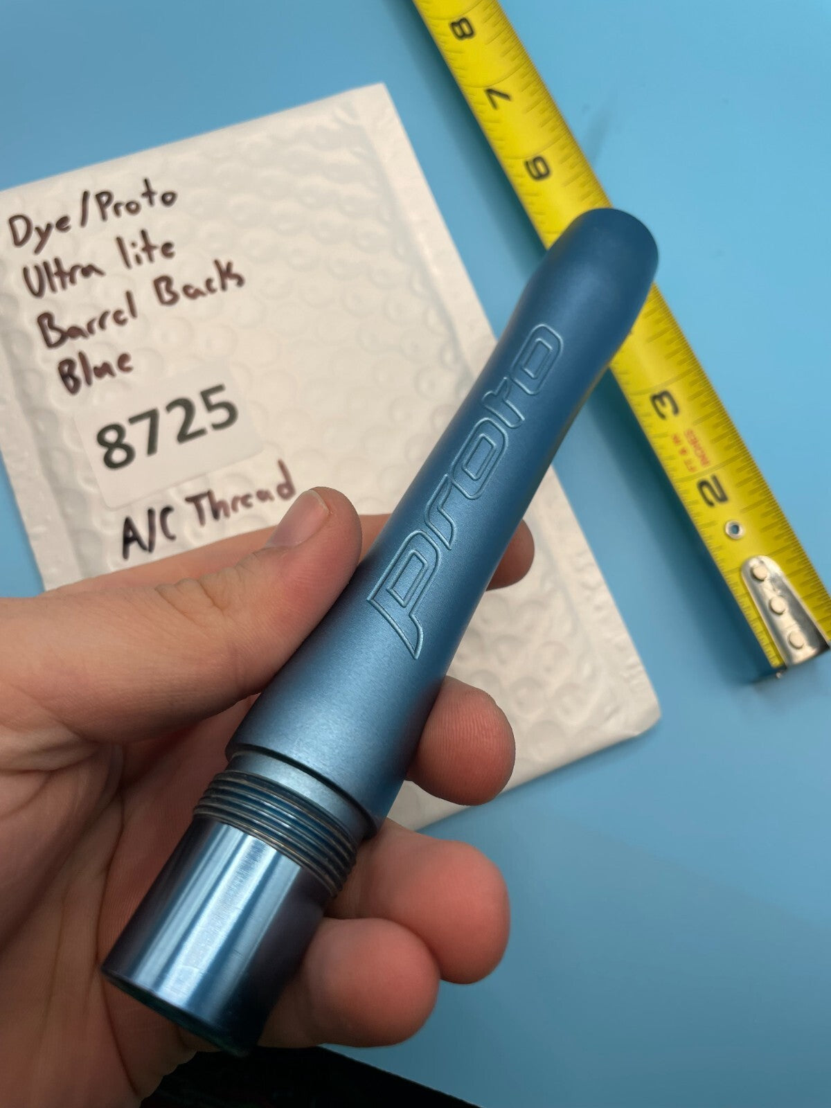 Dye/Proto Ultra Lite Barrel Back Blue A/C Thread