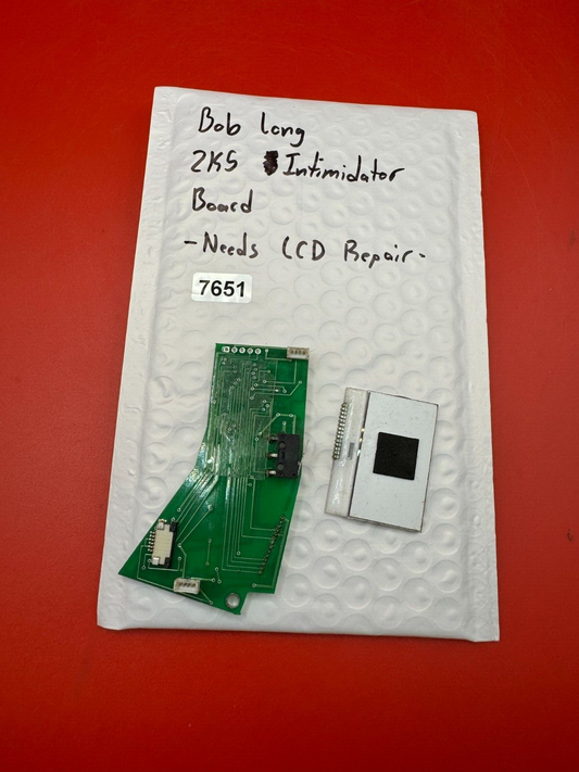 Bob Long 2K5 Intimidator Board -Needs LCD Repair-
