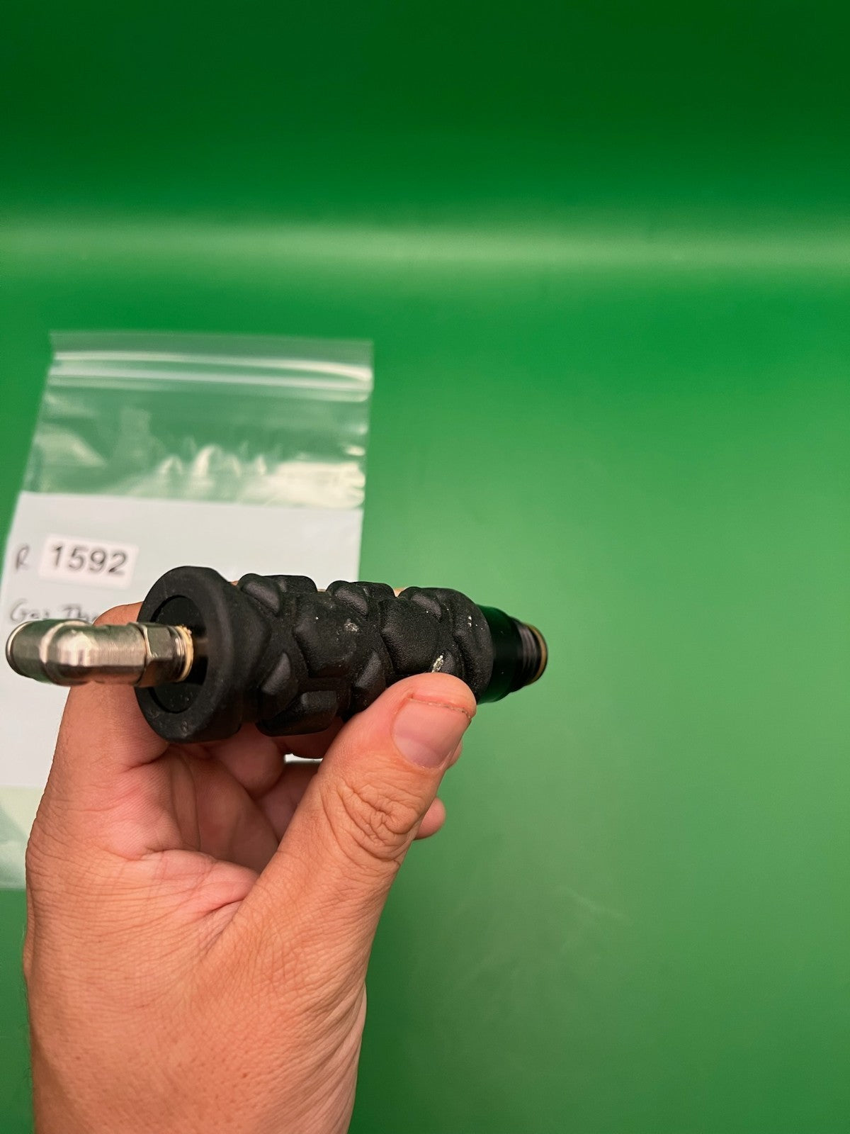 Gas Through Bike Grip