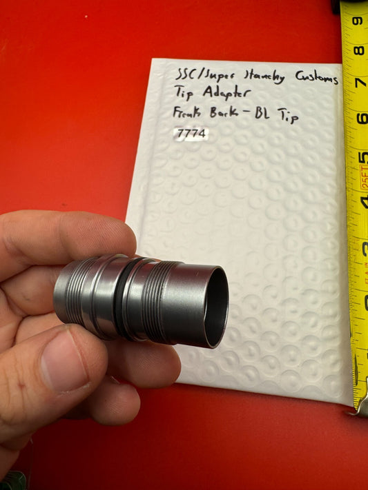 SSC/Super Stanchy Customs Tip Adapter Freak Back - BL Tip