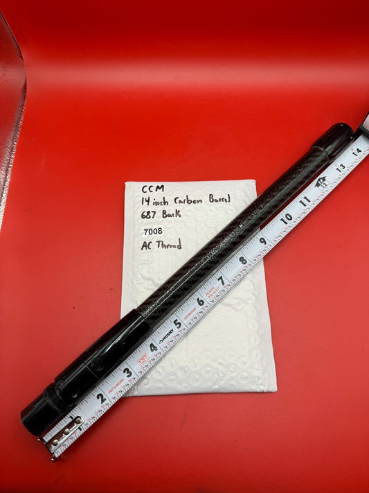CCM 4 inch Carbon Barrel 687 Back AC Thread