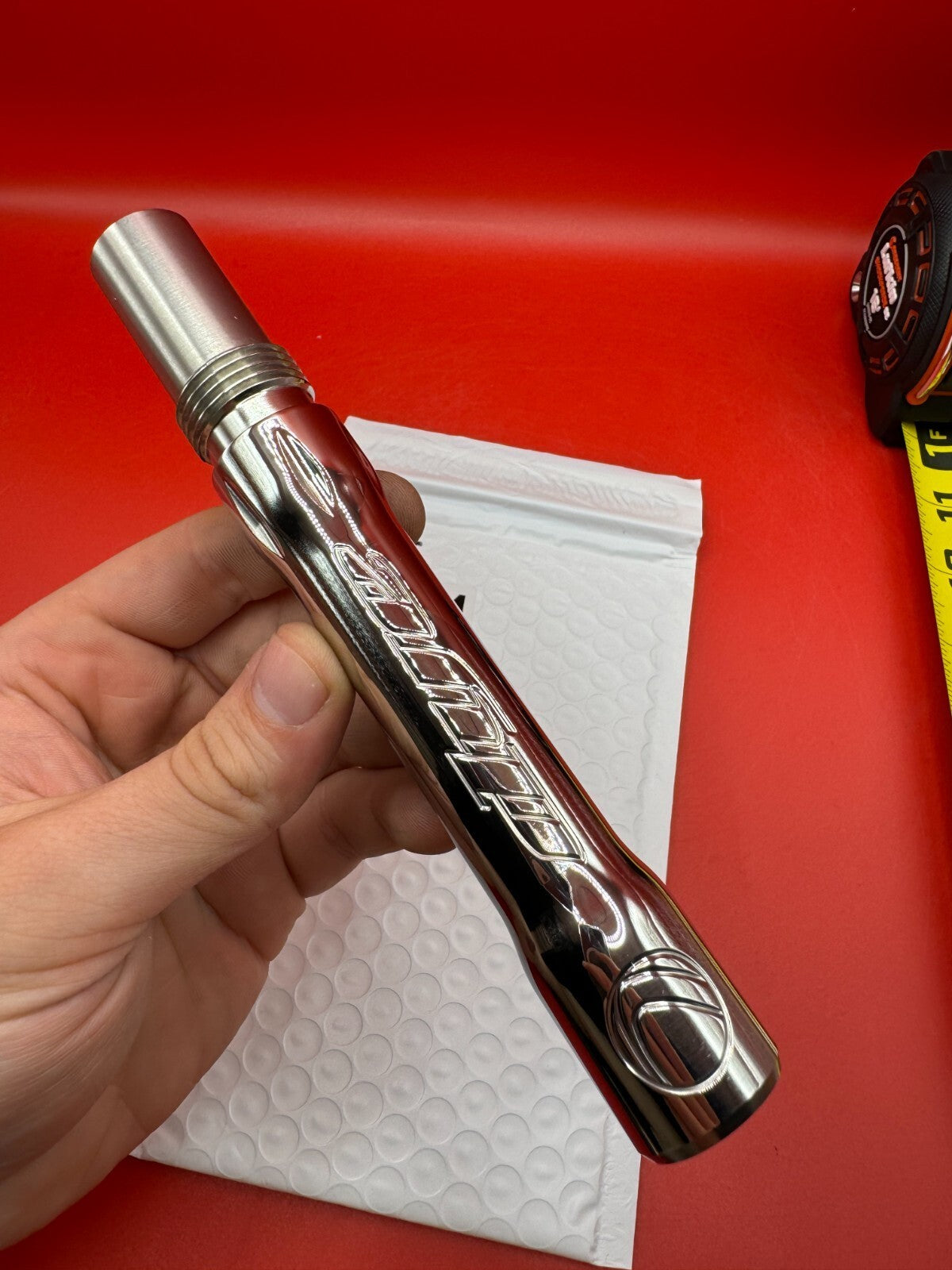 Dye SS Angel Threaded .688 Paintball Barrel Back