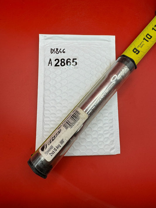 Dye SS Angel Threaded .688 Paintball Barrel Back - used paintball barrel back - silver/chrome