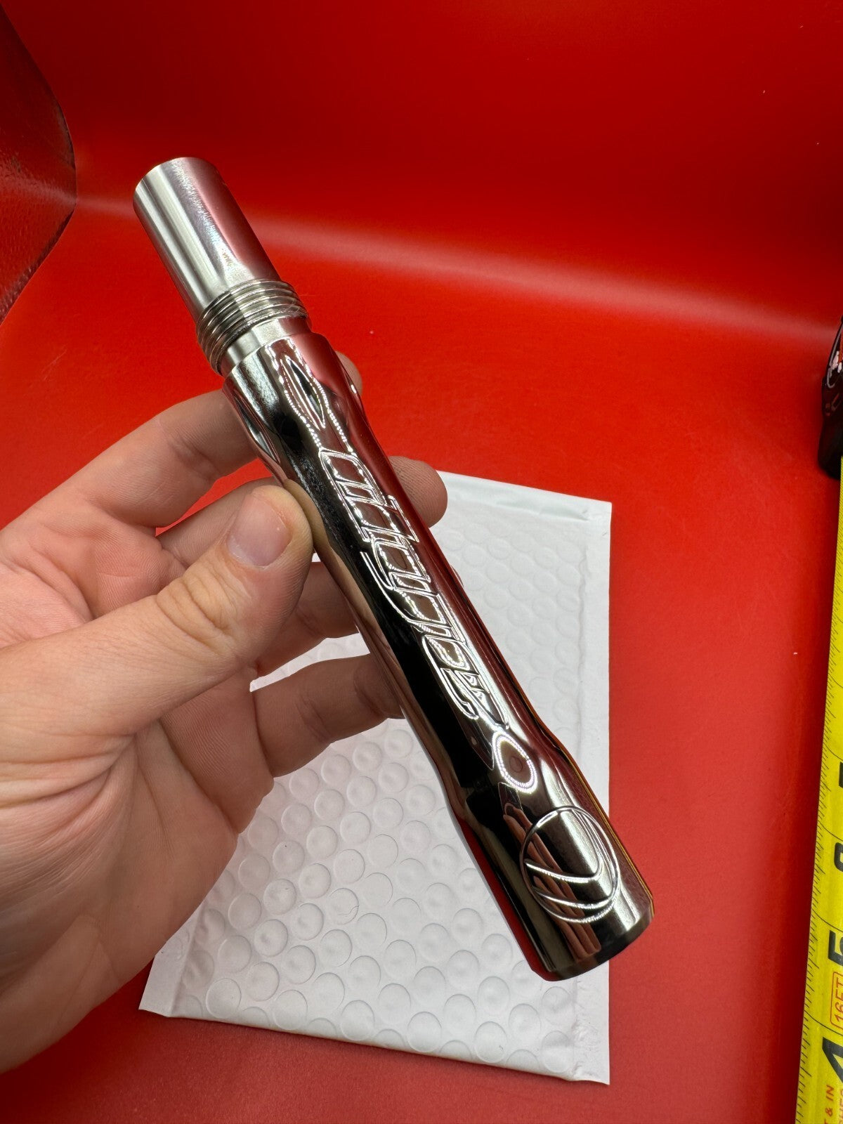 Dye SS Angel Threaded .688 Paintball Barrel Back