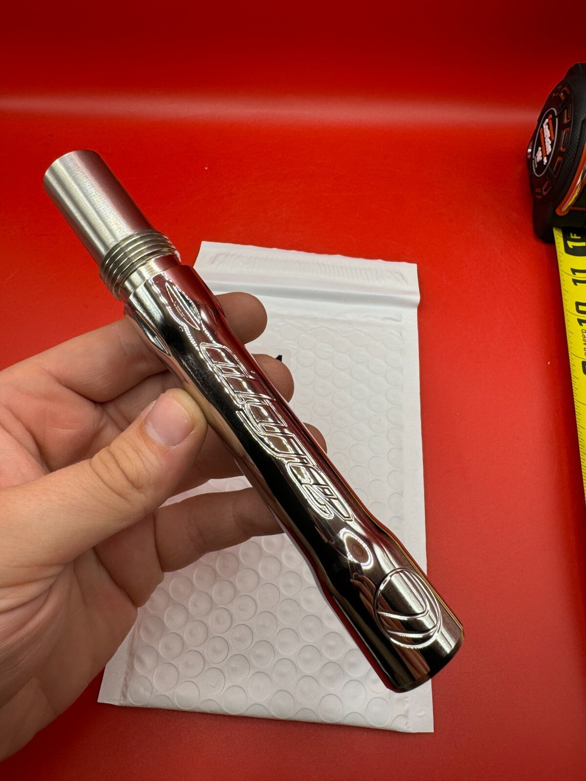 Dye SS Angel Threaded .688 Paintball Barrel Back