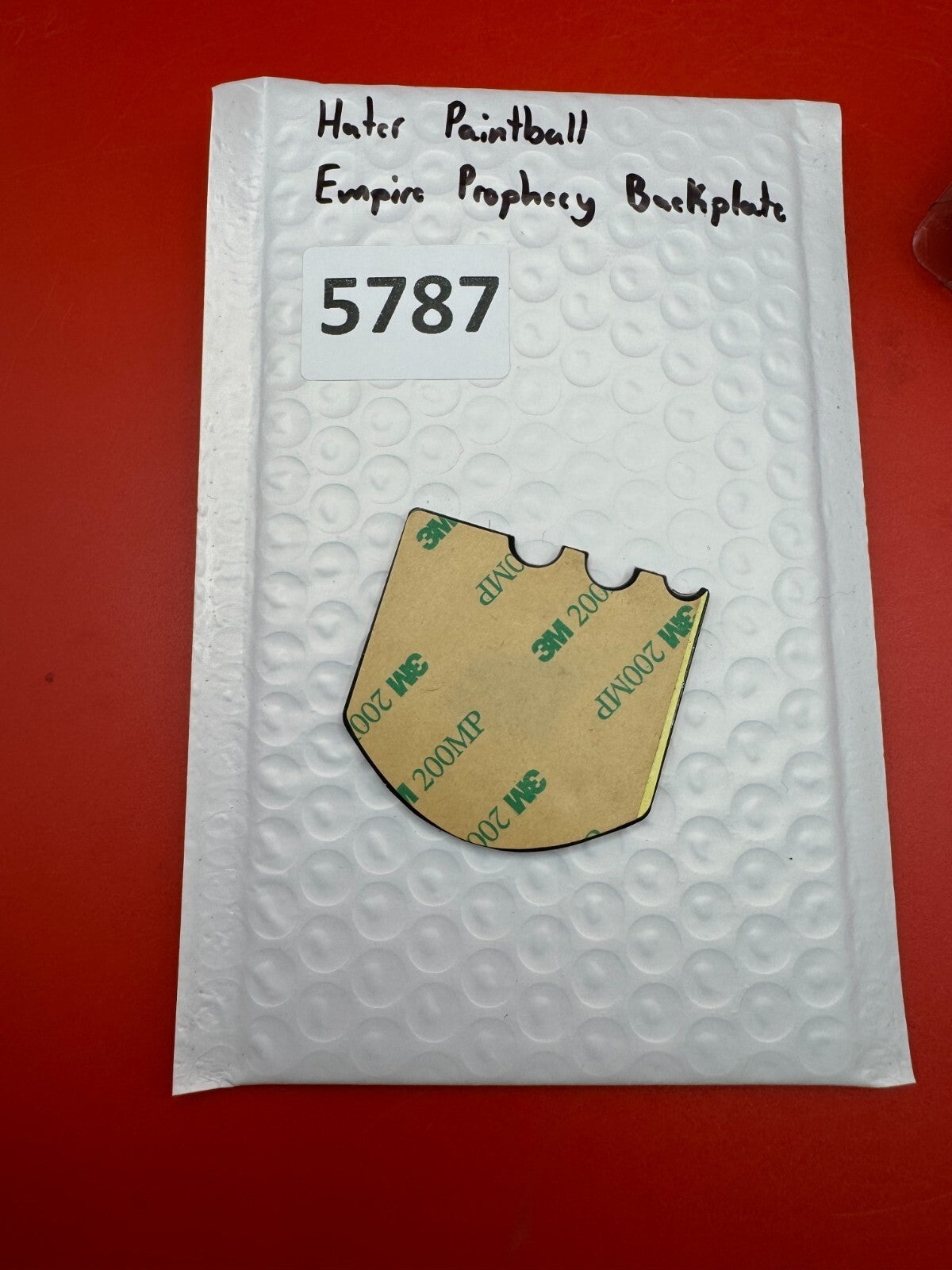 Hater Paintball Empire Prophecy Backplate