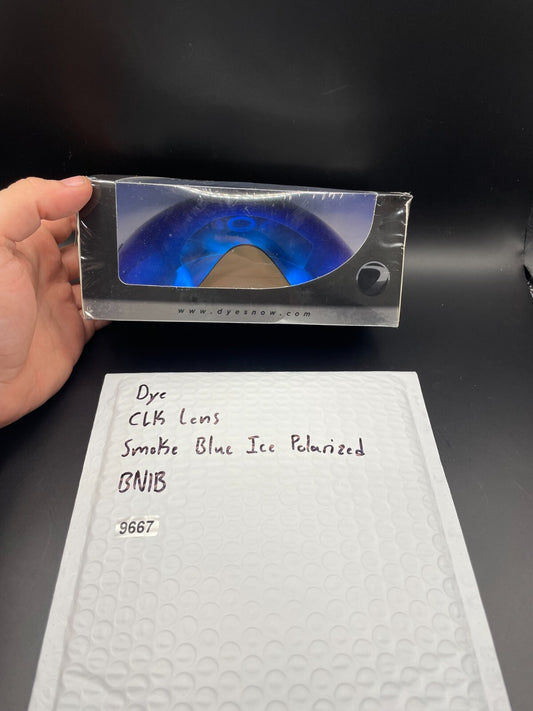 Dye CLK Lens Smoke Blue Ice Polarized BNIB