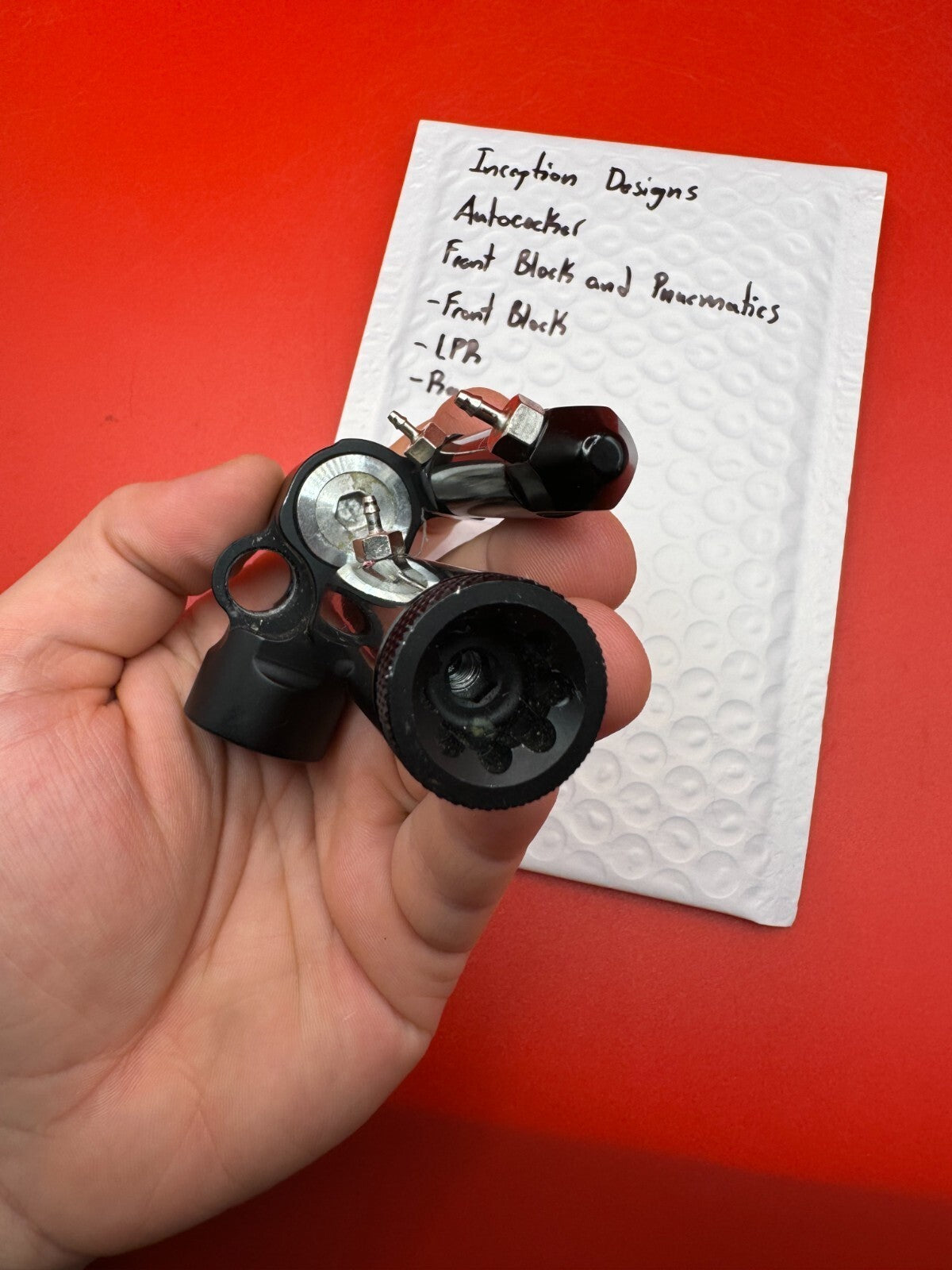 Inception Designs Autococker Front Block and Pnuematics -Front Block -LPR -Ram