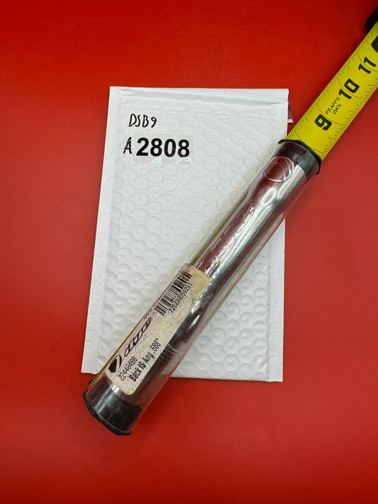 Angel Dye Back .688 Stainless Steel - used paintball barrel back - silver/chrome