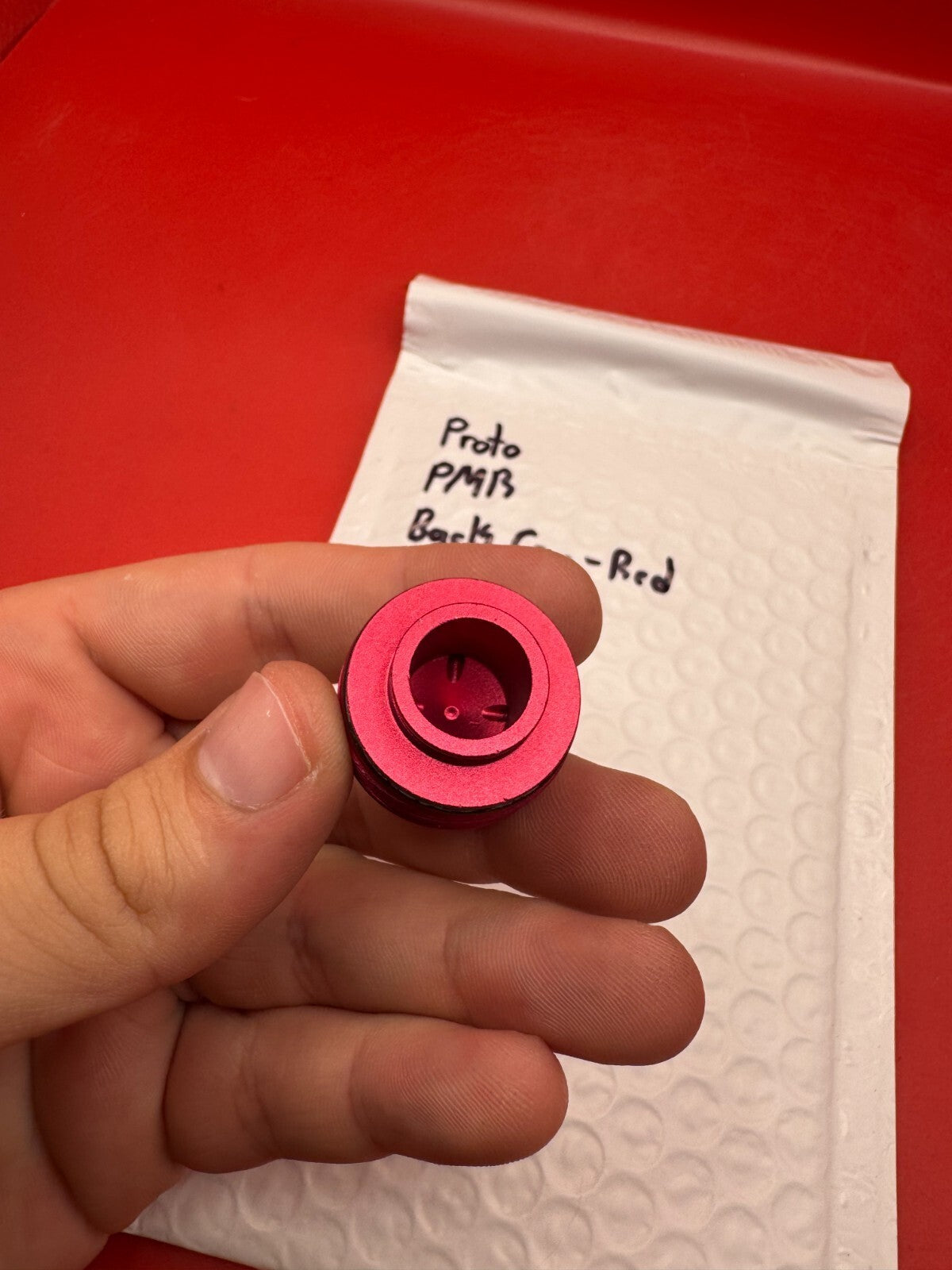 Proto PMR Back Cap - Red