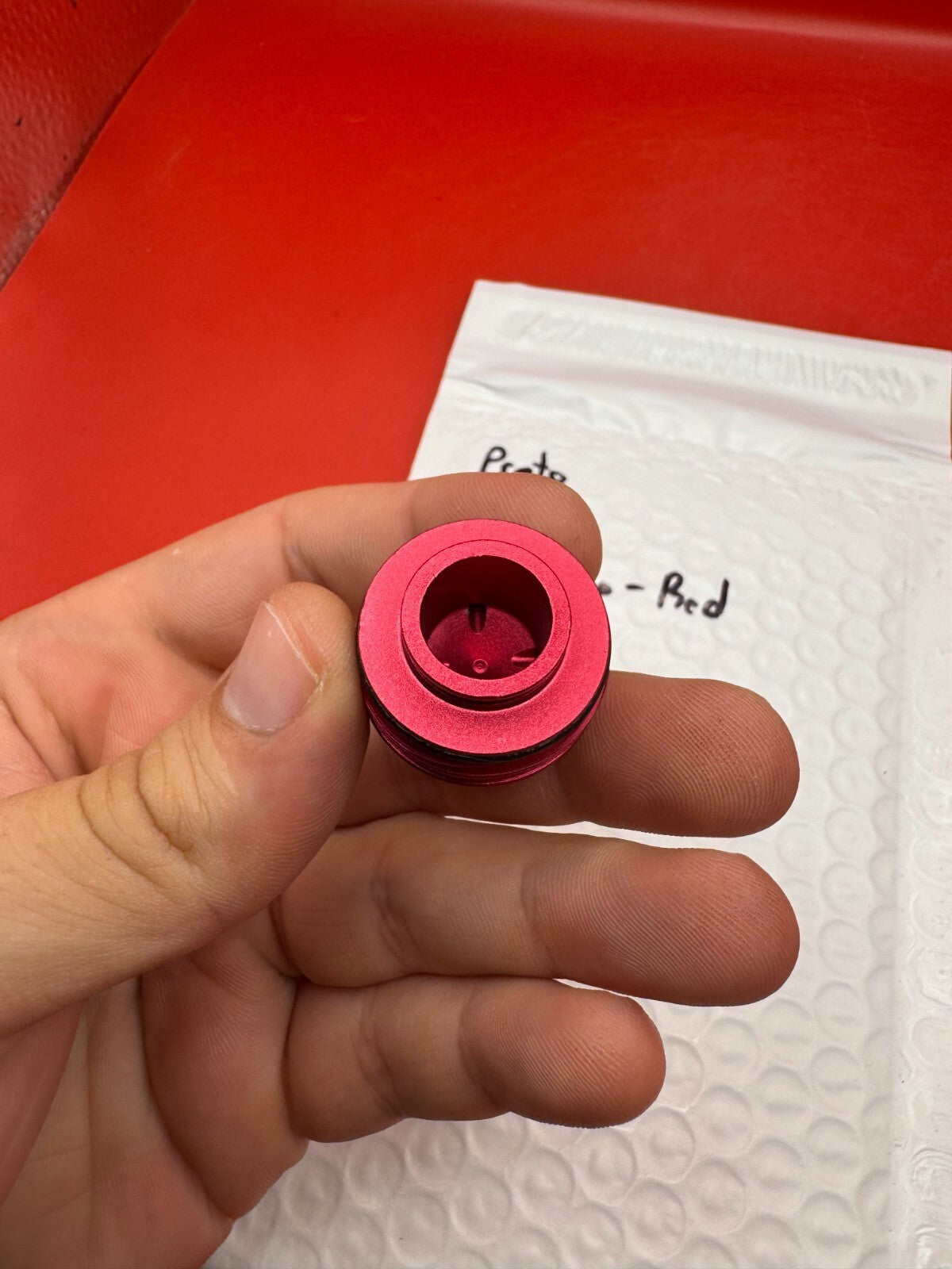 Proto PMR Back Cap - Red