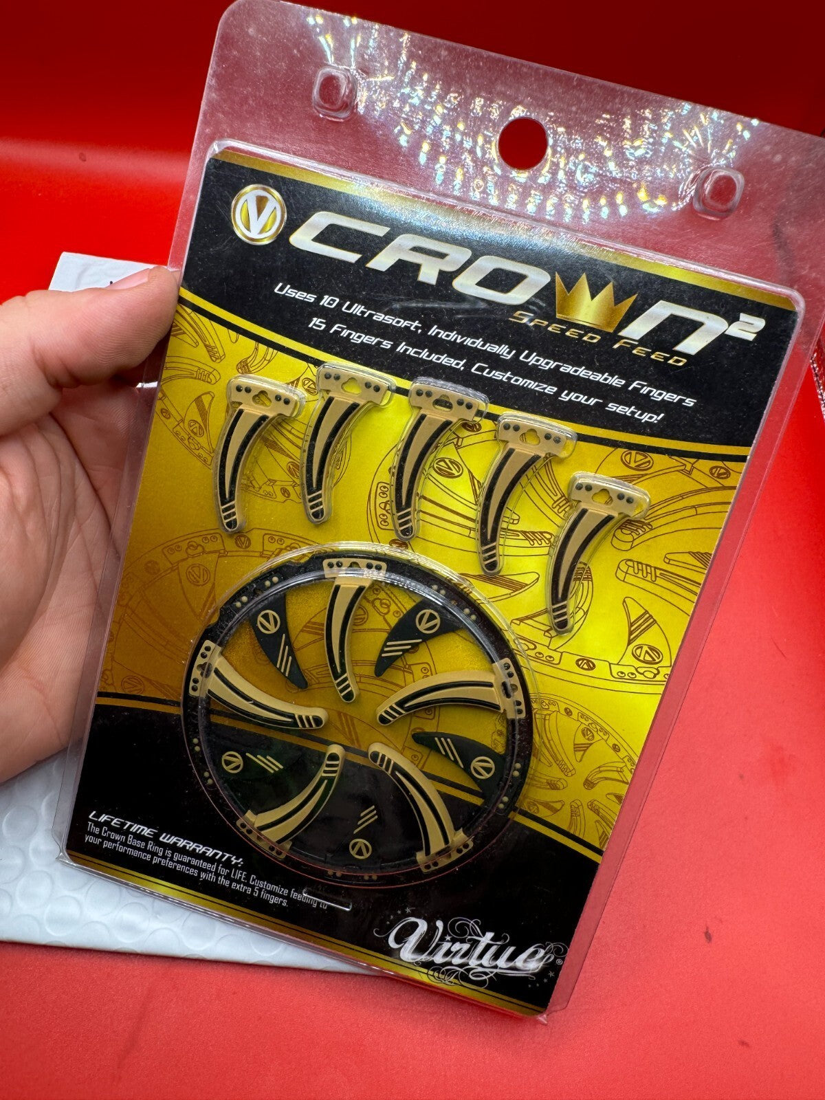 Virtue Crown Speed Feed Rotor NOS-Tan