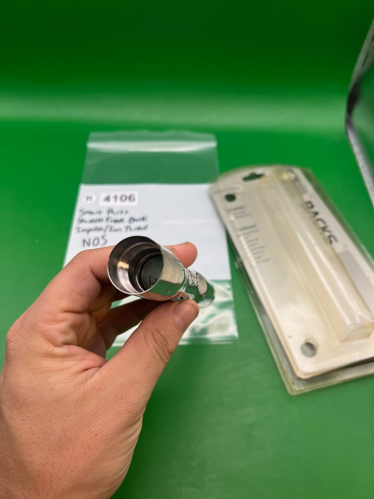 Smart Parts Stainless Freak Back Impulse/Ion Thread NOS Silver