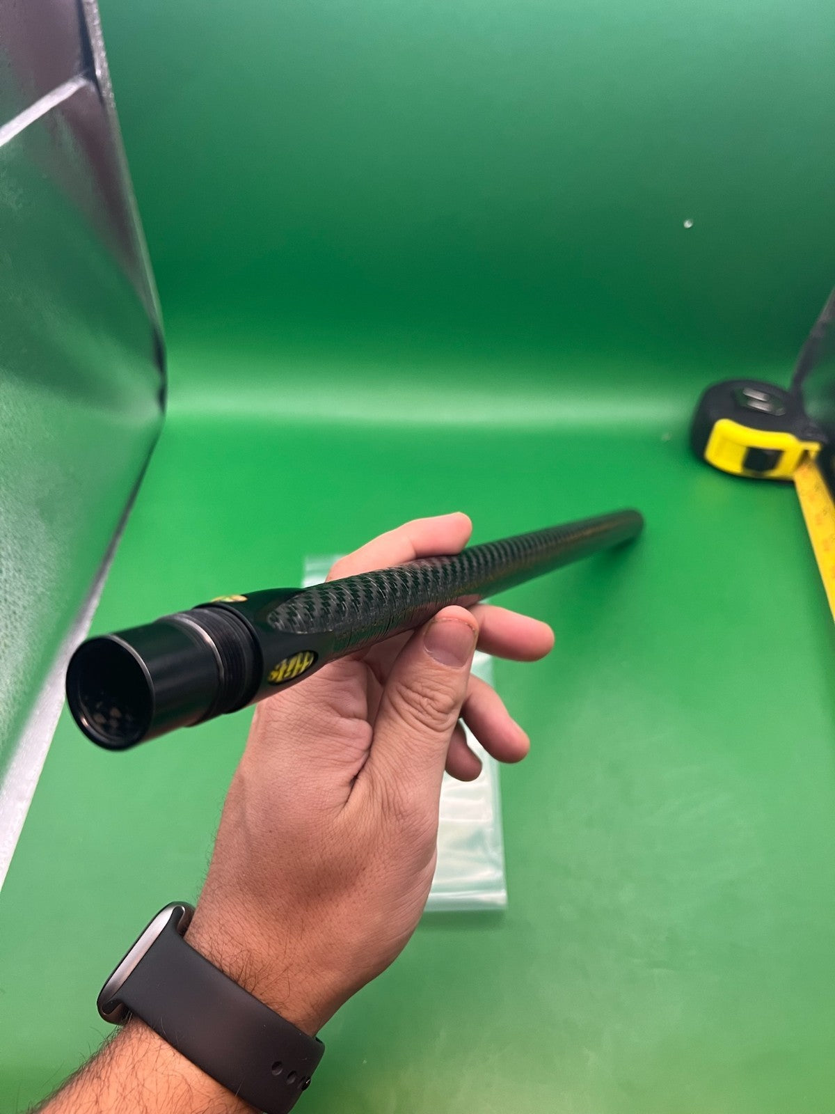 .689 Autococker Threaded Stiff Carbon Fiber Barrel