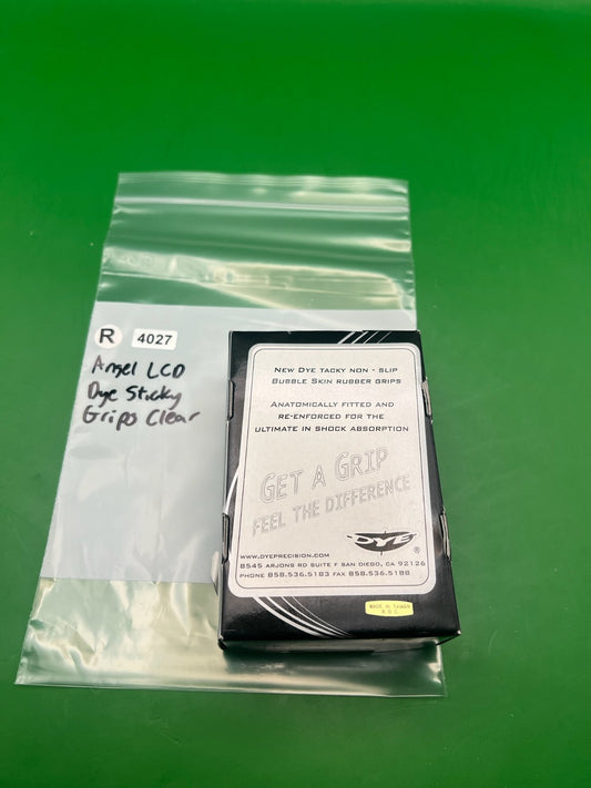 Angel LCD Dye Sticky Grips Clear Black