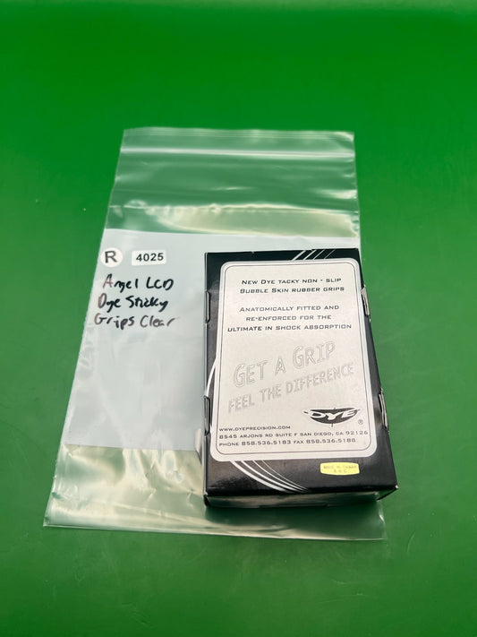 Angel LCD Dye Sticky Grips Clear Black