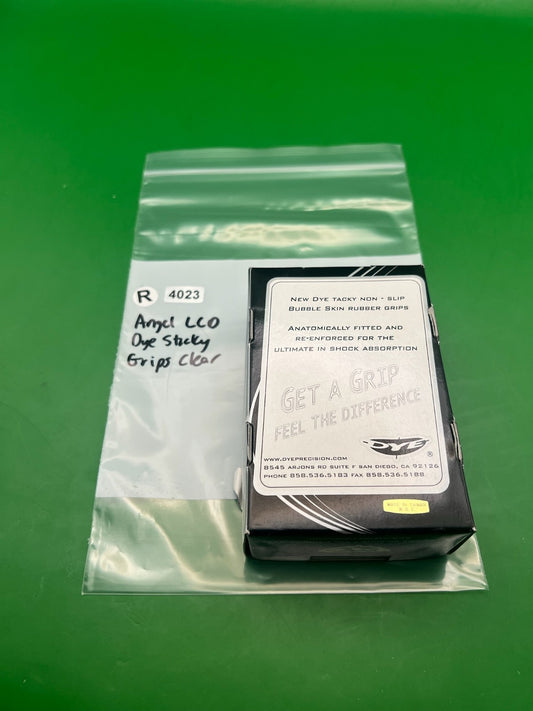 Angel LCD Dye Sticky Grips Clear Black