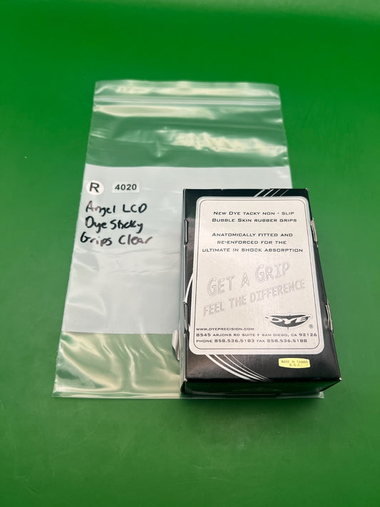 Angel LCD Dye Sticky Grips Clear Black