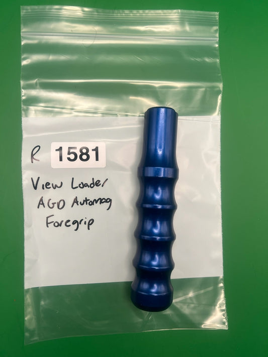 View Loader AGD Automag PaintBall Foregrip Blue
