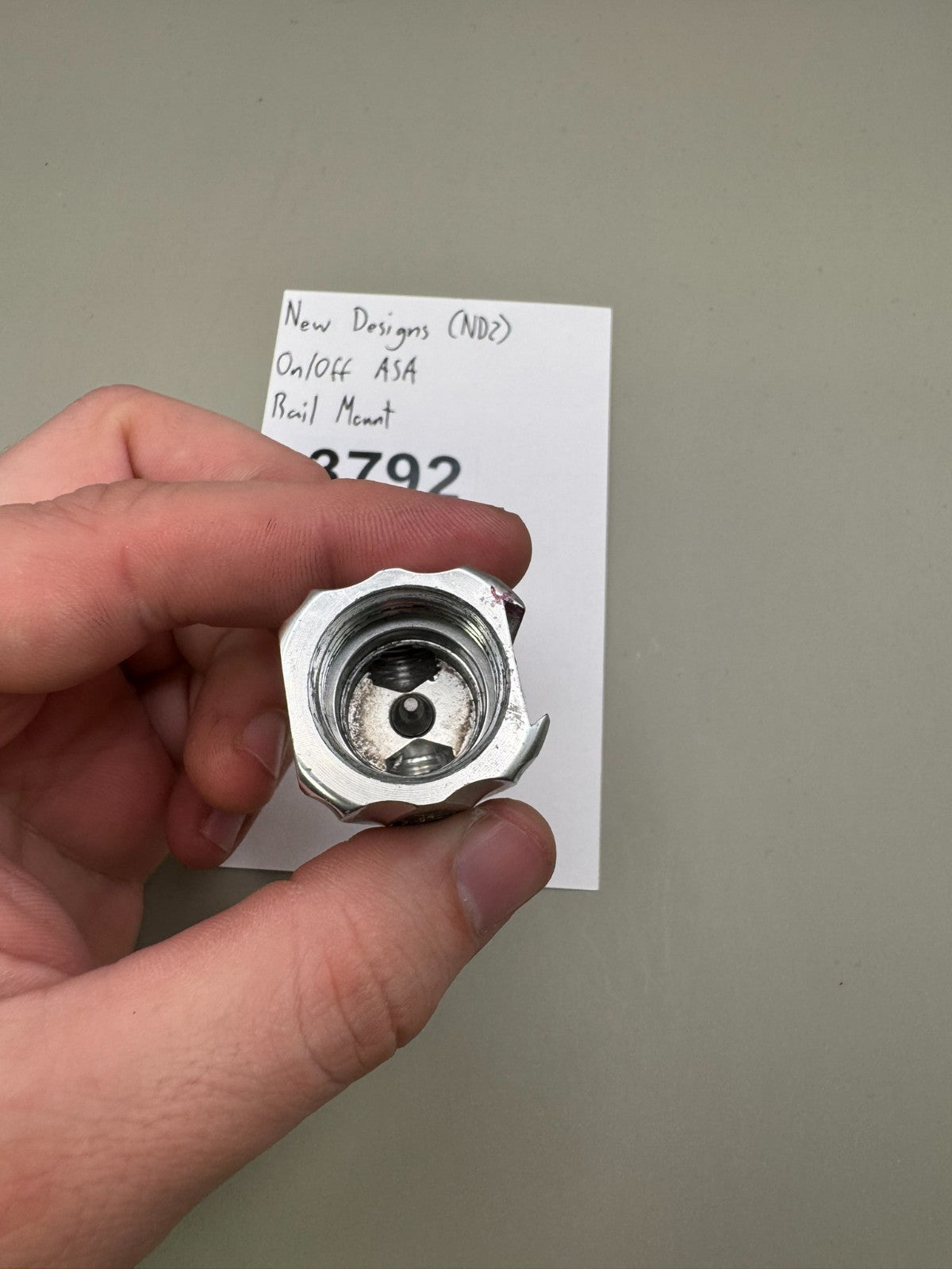 New Designs (NDZ) On/Off ASA Rail Mount