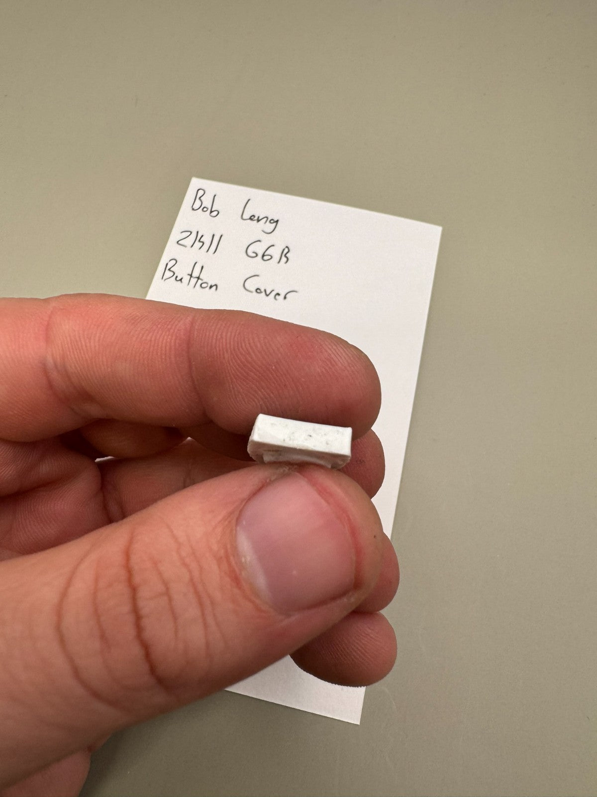 Bob Long 2K11 G6R Button Cover