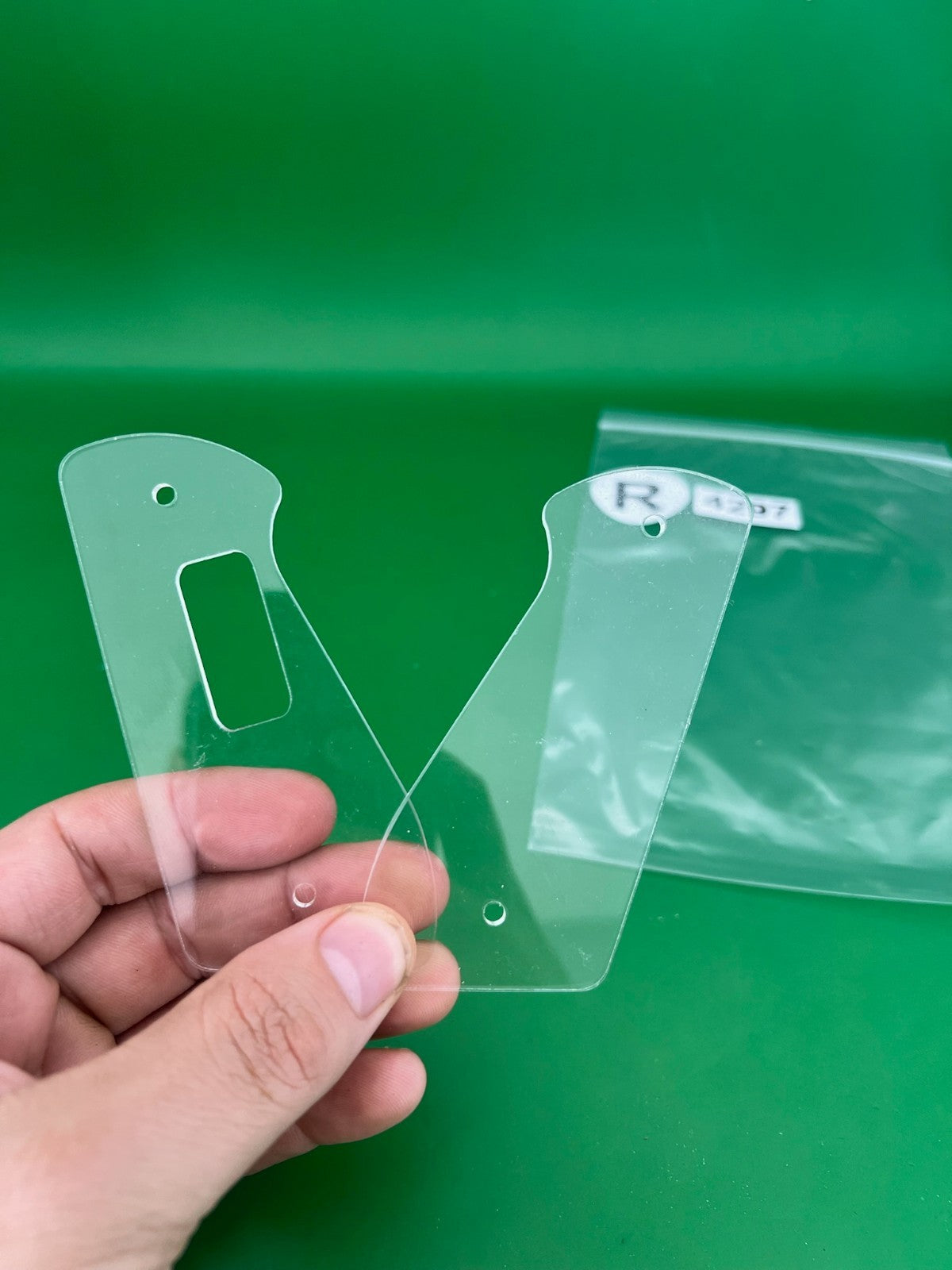 Clear Intimidator Grips