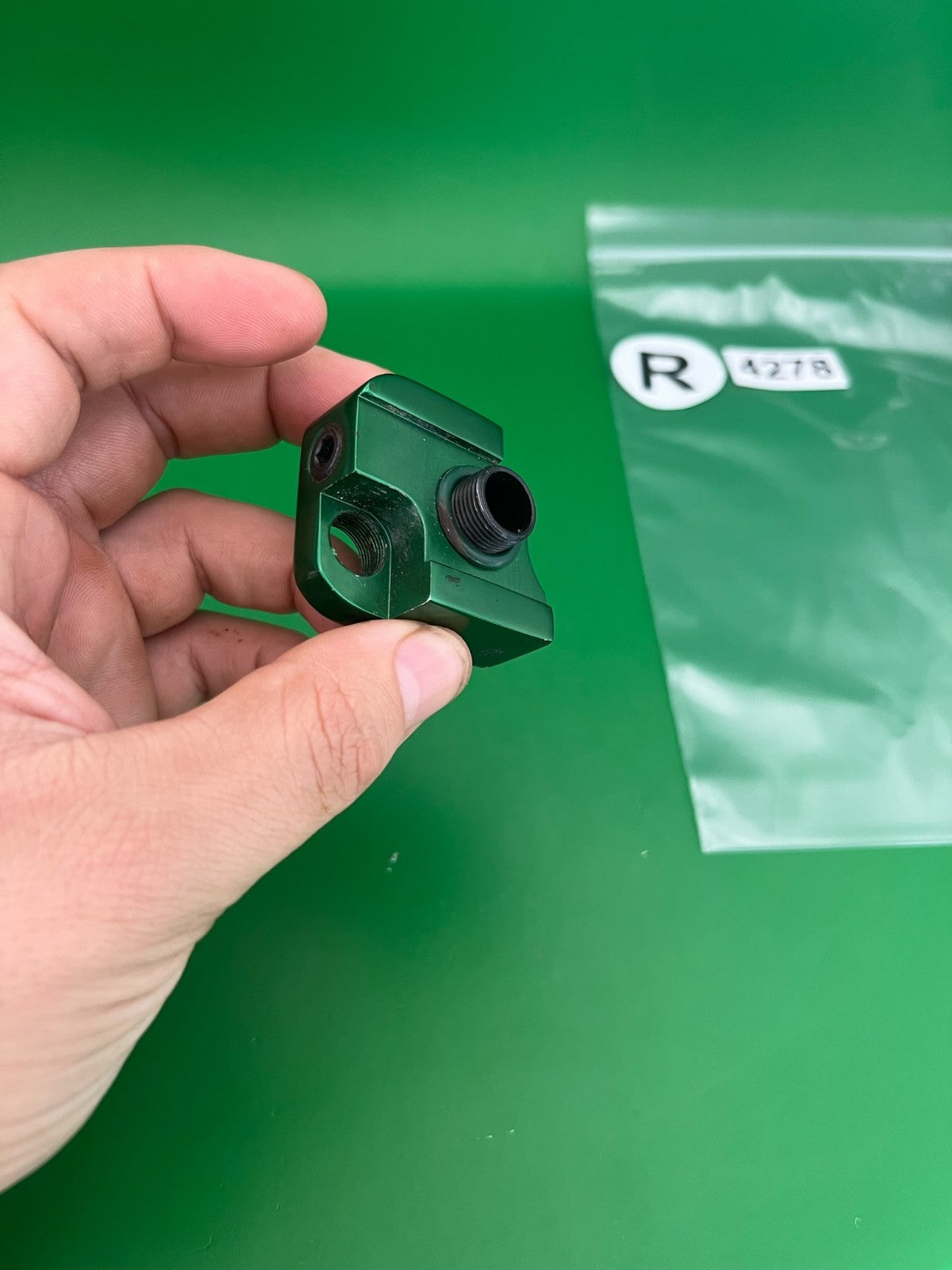 Autococker Front Block Green