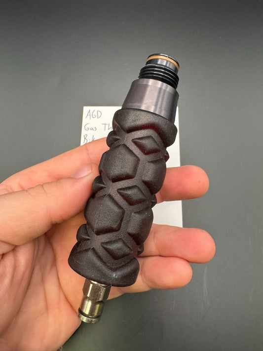 AGD Gas Through Bike Grip-Black