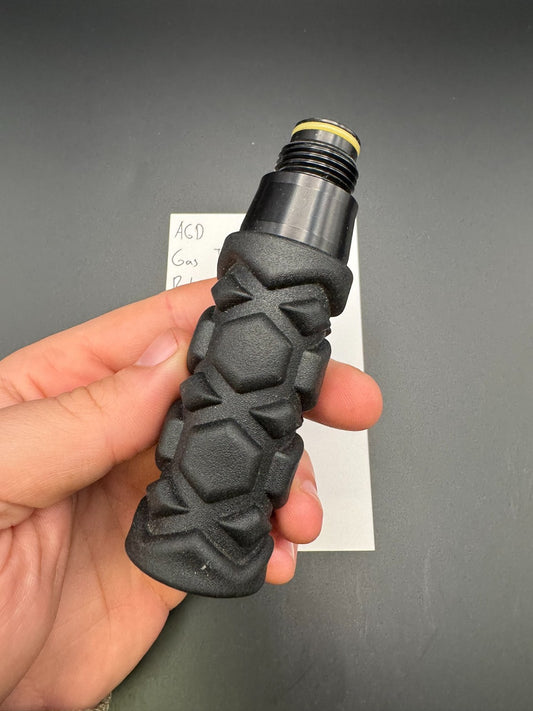 AGD Gas Through Bike Grip-Black