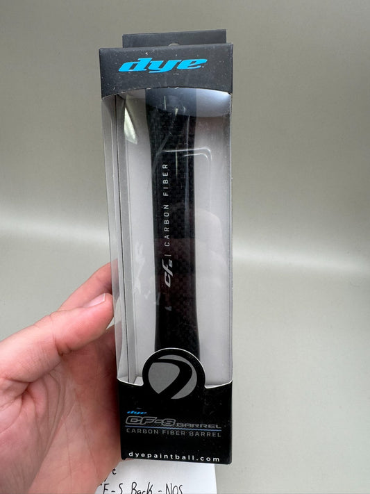 Dye CF-S Back-NOS 688 Bore AC Thread-Black