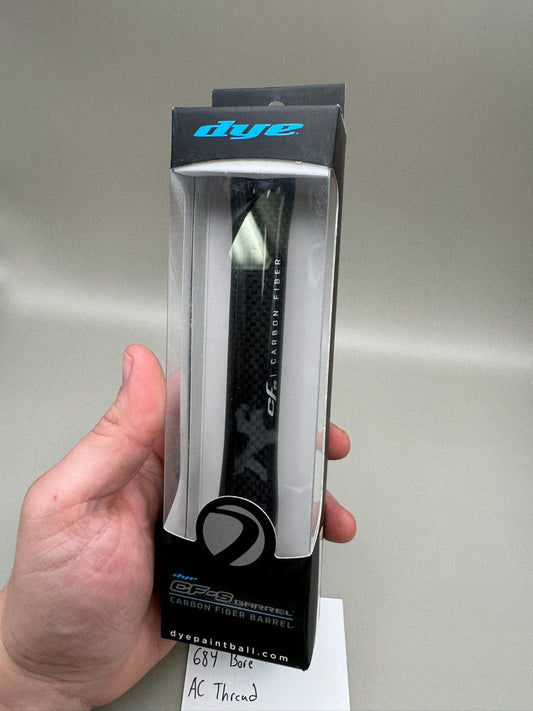 Dye CF-S Back-NOS 684 Bore AC Thread-Black