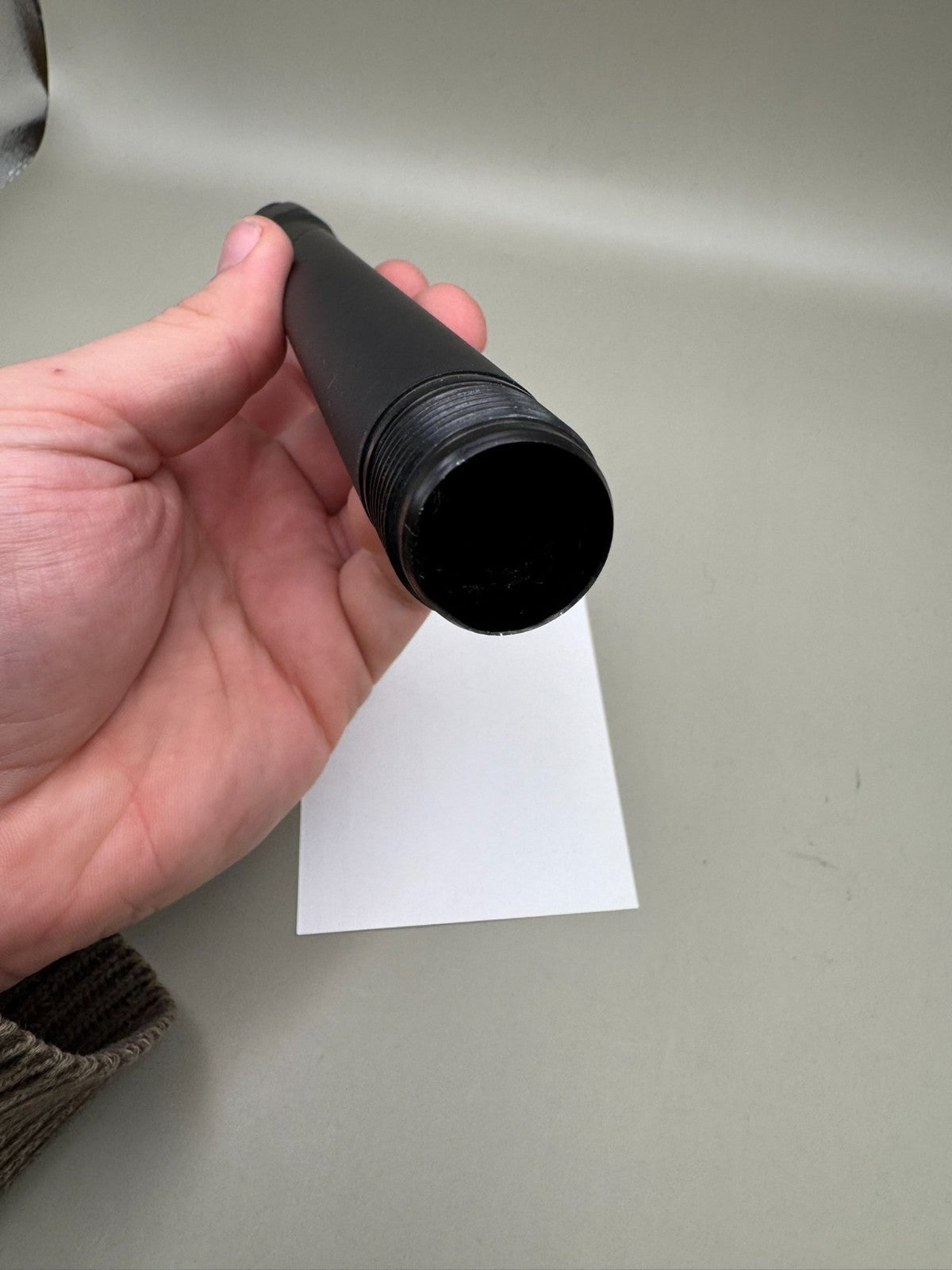 Custom Products Barrel Tip-Satin Black 14 inch