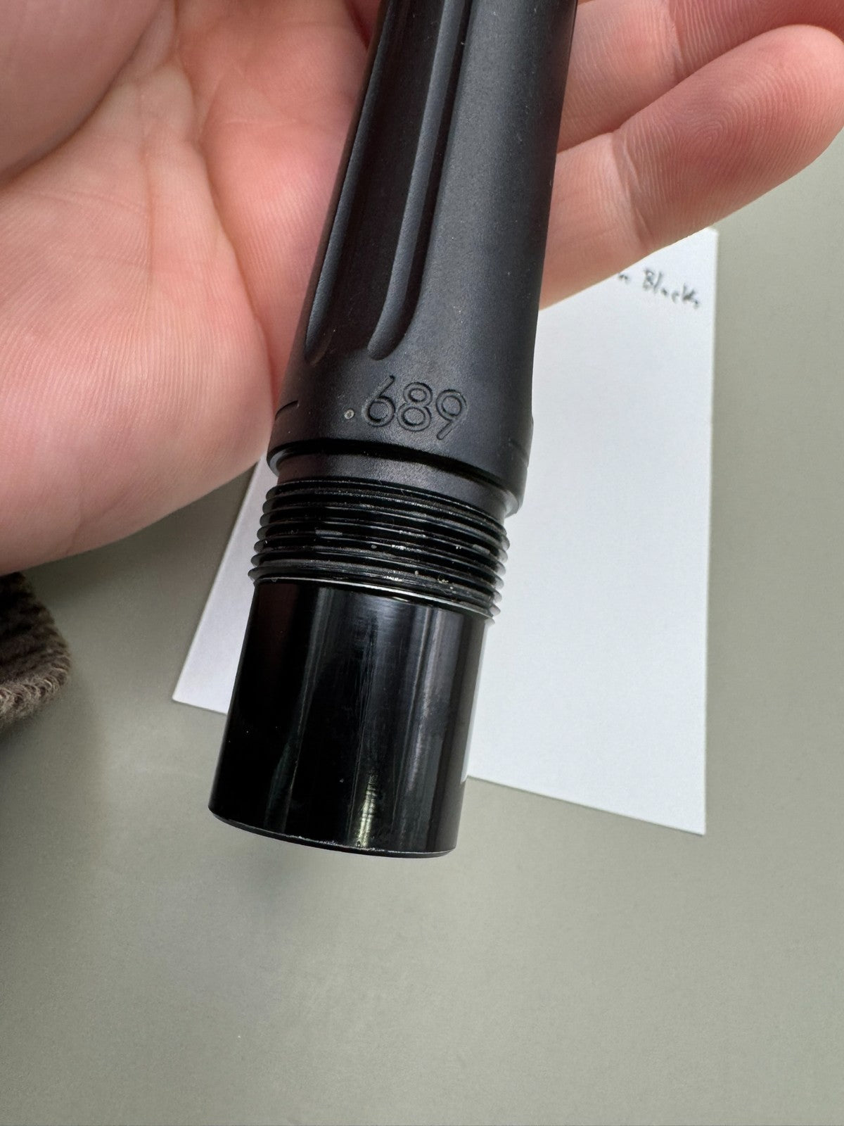 Planet Eclipse Shaft 4 Back-Satin Black 689 Bore AC Thread