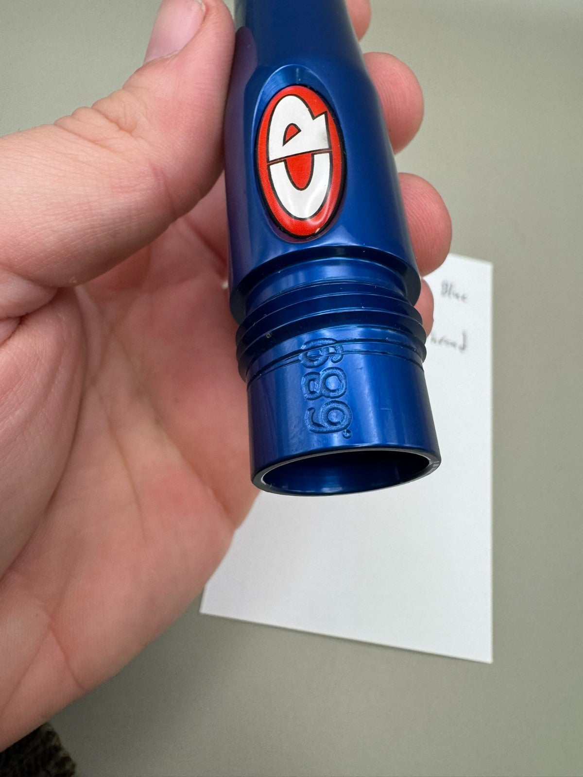 Custom Products Barrel Back-Gloss Blue 689 Bore Impulse/Ion/Luxe Thread