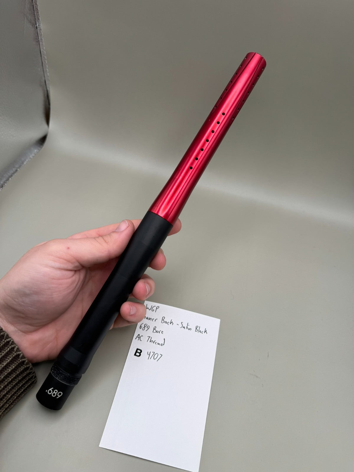 WGP Kaner Back-Satin Black 689 Bore AC Thread