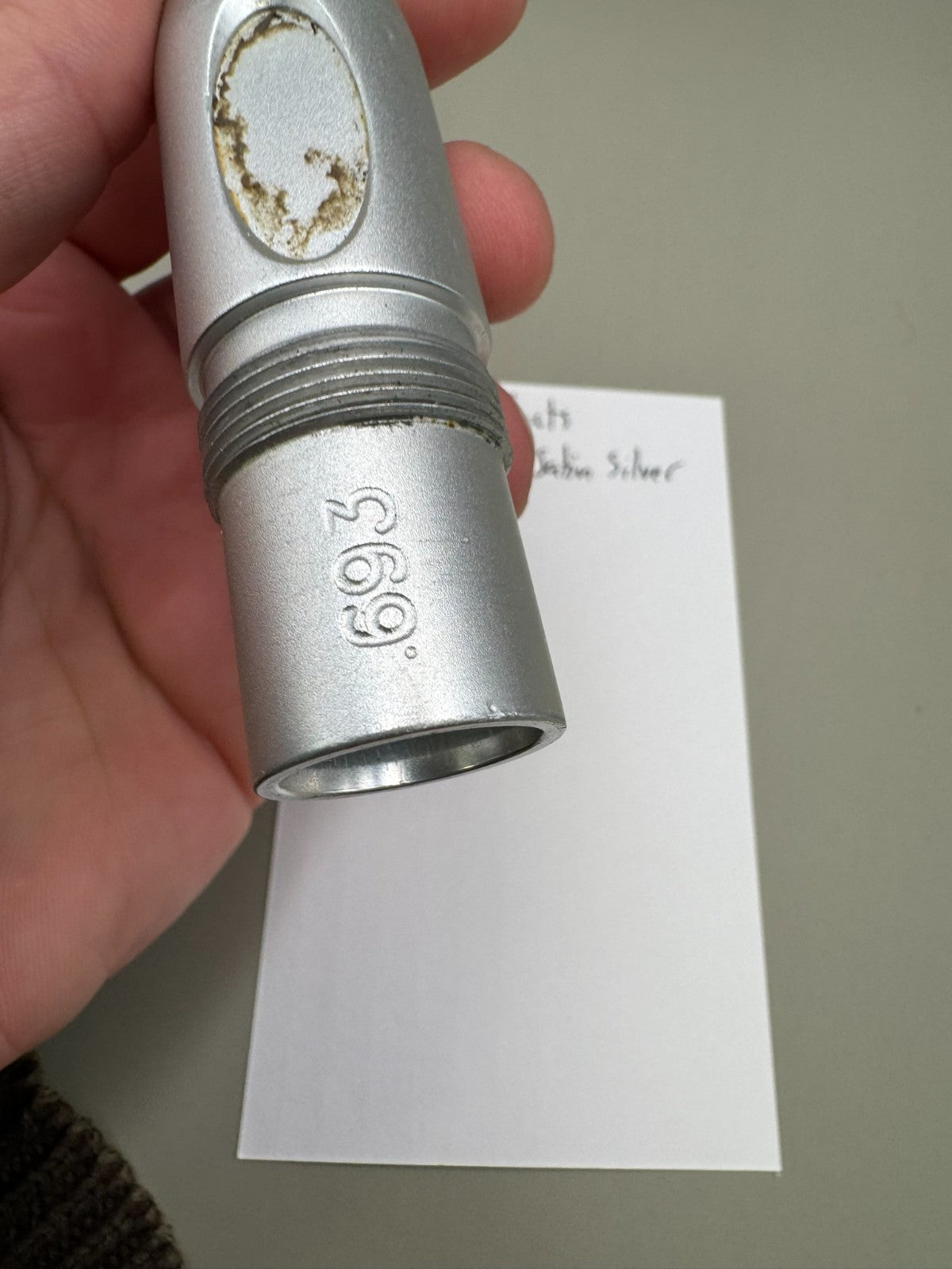 Custom Products Barrel Back-Satin Silver 693 Bore AC Thread