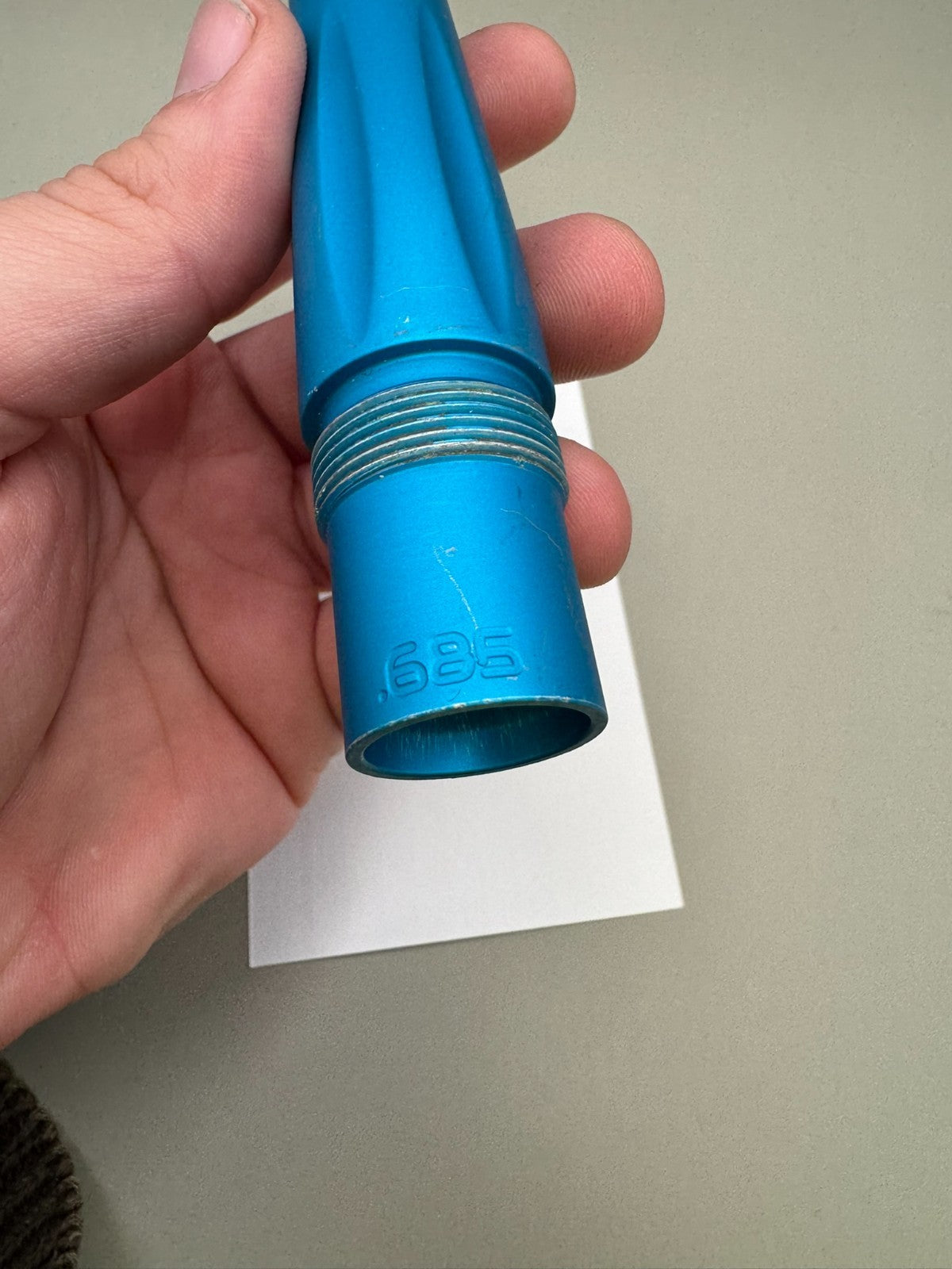 Bob Long Barrel Back-Satin Blue 685 Bore AC Thread