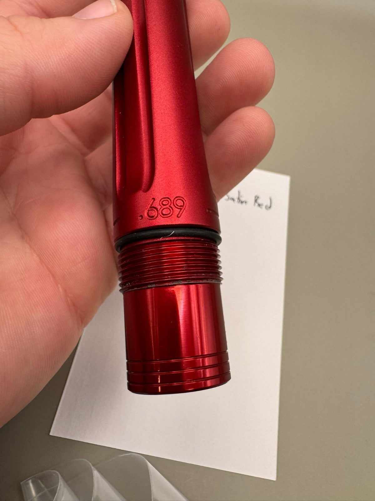 Planet Eclipse Shaft 4 Back-Satin Red 689 Bore AC Thread