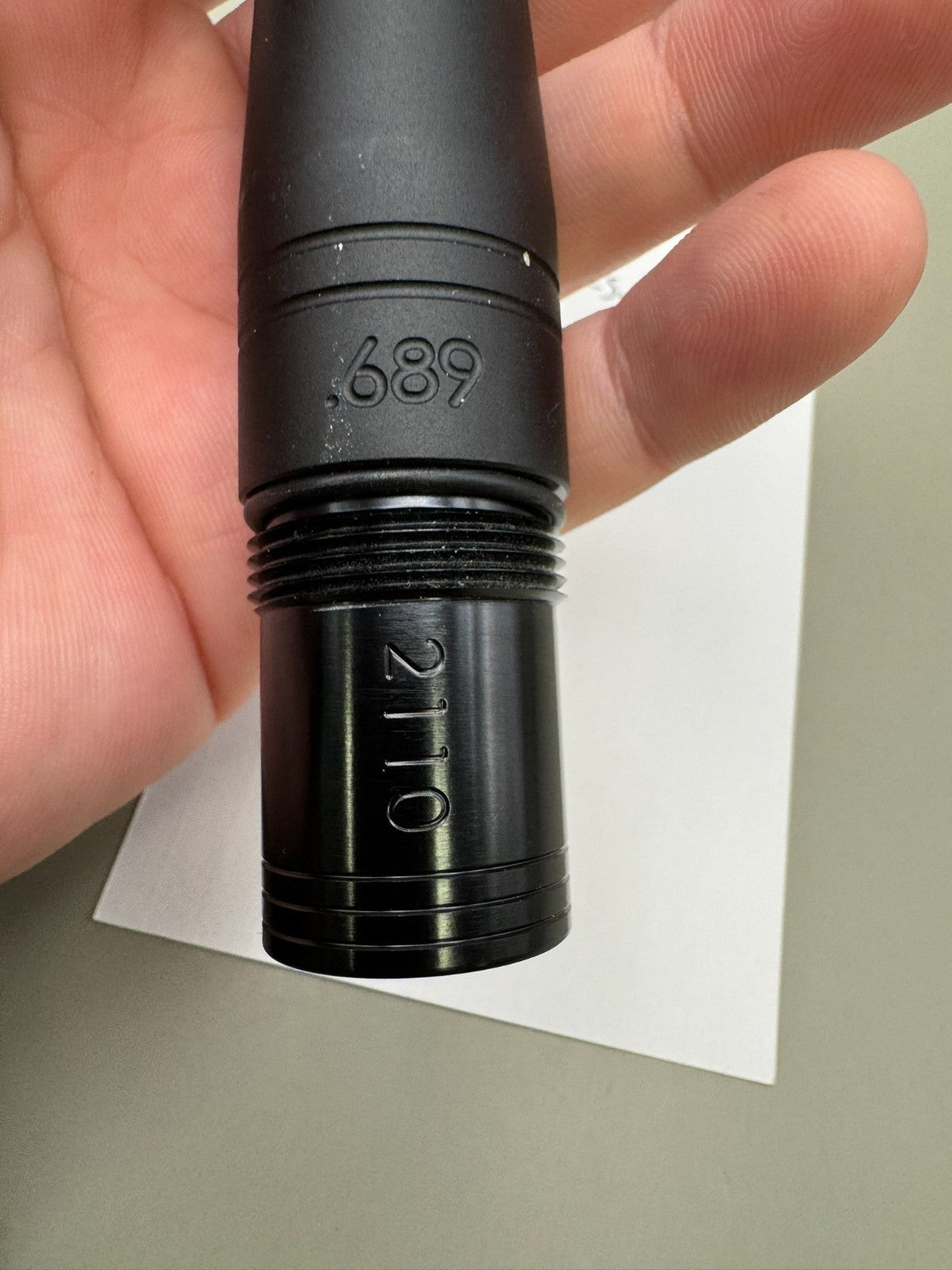 Planet Eclipse Shaft Back-Satin Black 689 Bore AC Thread