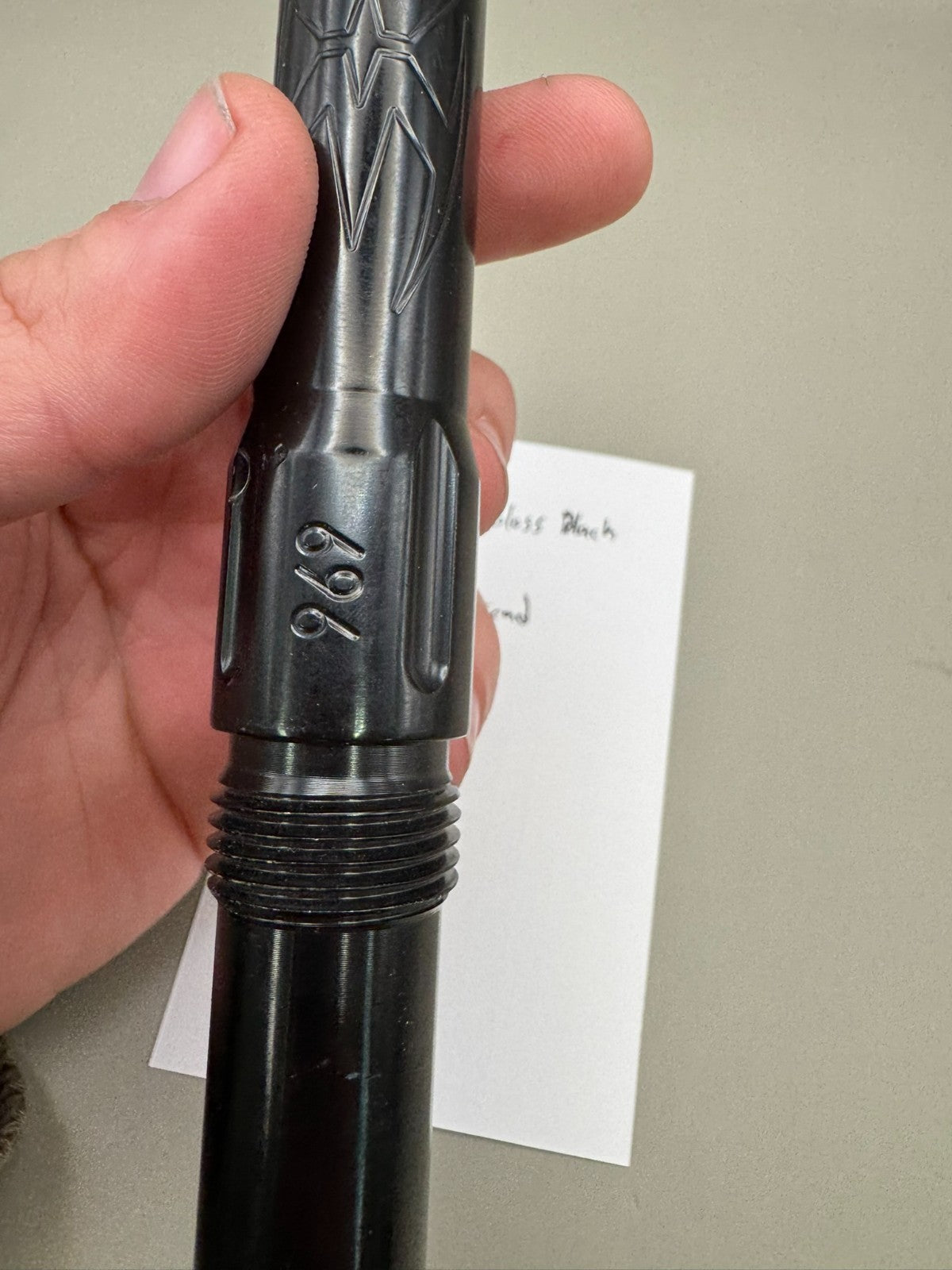 Empire PB Barrel Back-Gloss Black 689 Bore Old Angel Thread