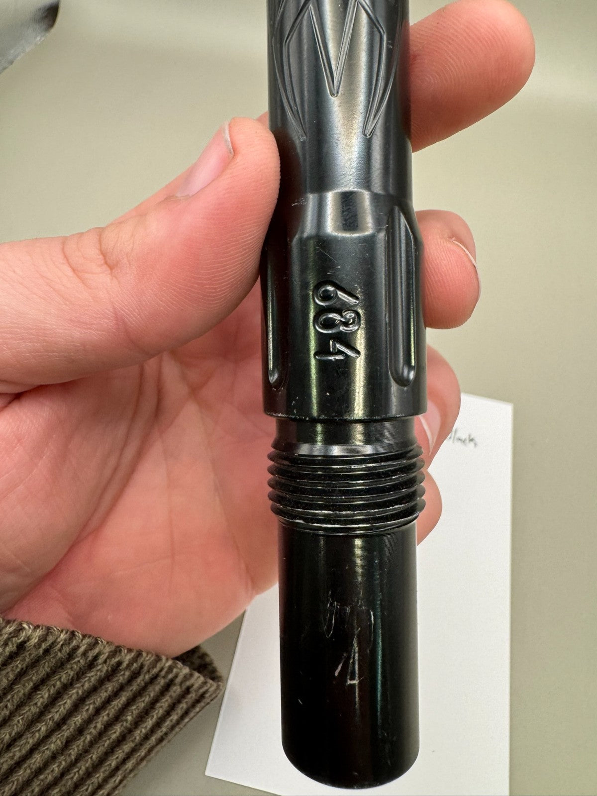 Empire PB Barrel Back-Gloss Black 684 Bore Old Angel Thread