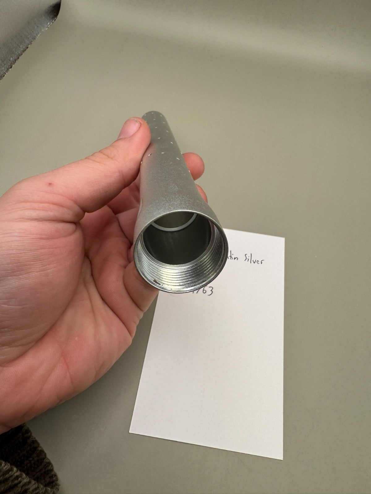 Empire PB Barrel Tip-Satin Silver 14 inch