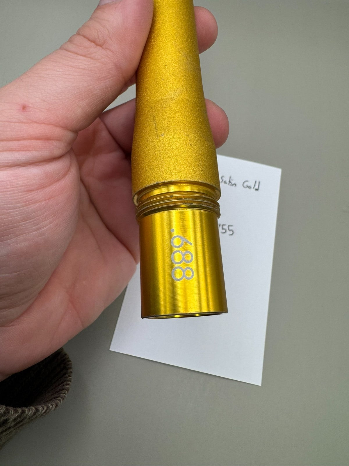 Empire PB Barrel Back-Satin Gold 688 Bore AC Thread