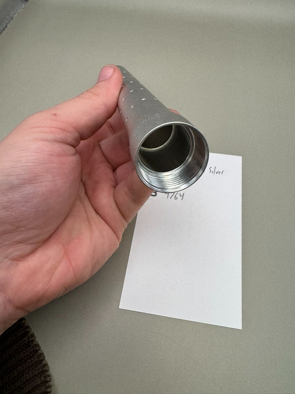 Empire PB Barrel Tip-Satin Silver 14 inch