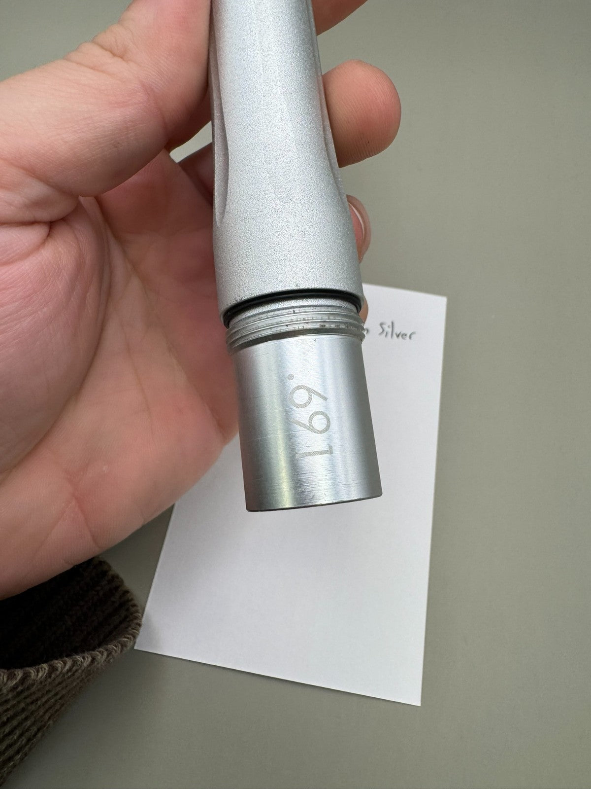 Empire PB Barrel Back-Satin Silver 691 Bore AC Thread