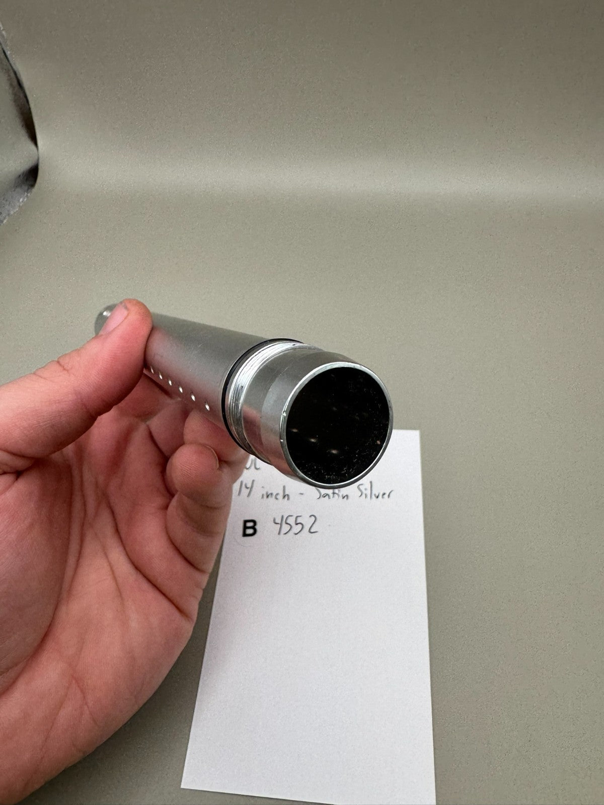 Dye UL Tip 14 inch-Satin Silver