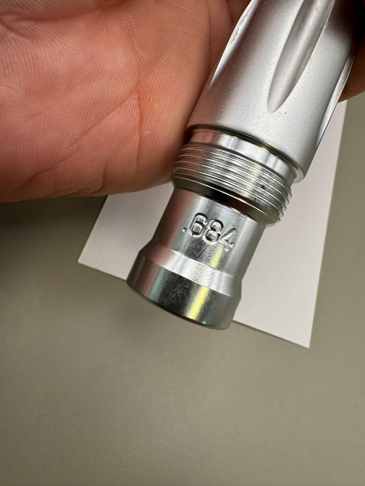 Dye UL-S Back-Satin Silver 684 Bore AC-Thread