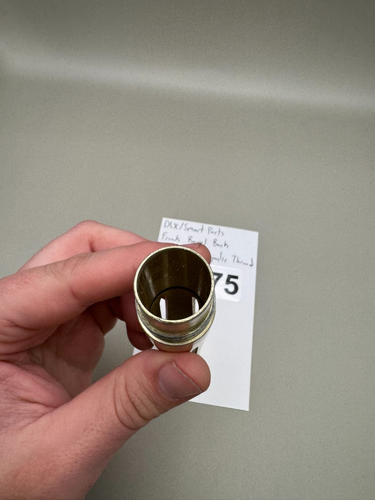 DLX/Smart Parts Freak Barrel Back Luxe/Ion/Impulse Thread-Silver