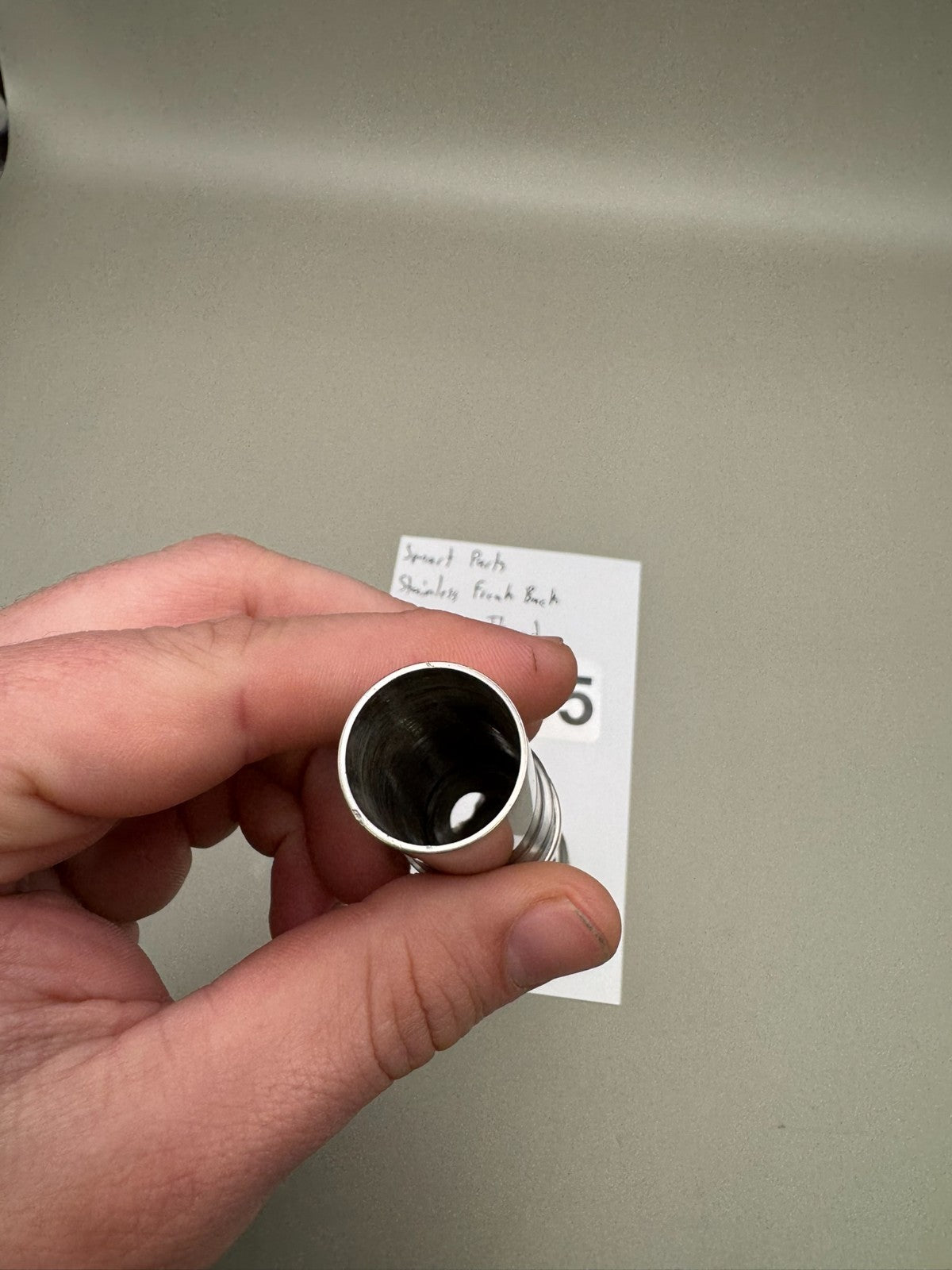 Smart Parts Stainless Freak Back Old Angel Thread-Silver