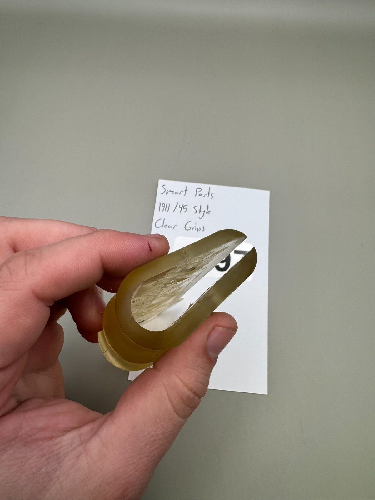 Smart Parts 1911/45 Style Clear Grips